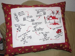 Illustration for article titled My Lesser Cross Stitch Projects